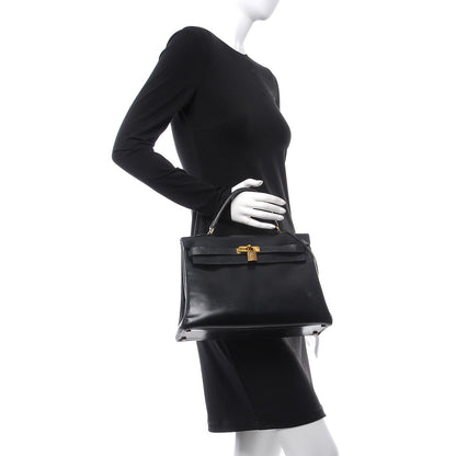 Hermes Box Kelly Retourne 32 Black 2 of 36
