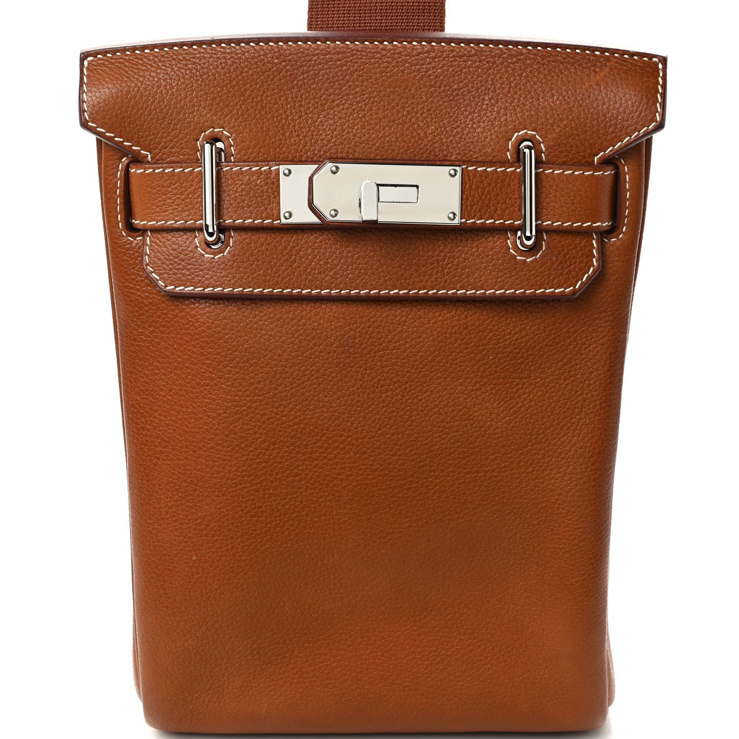 Hermes Natural Barenia Faubourg Hac A Dos PM Backpack Fauve 7 of 12