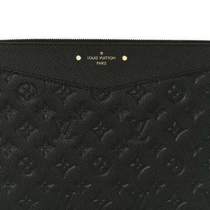 Louis Vuitton Empreinte Daily Pouch Black 7 of 9
