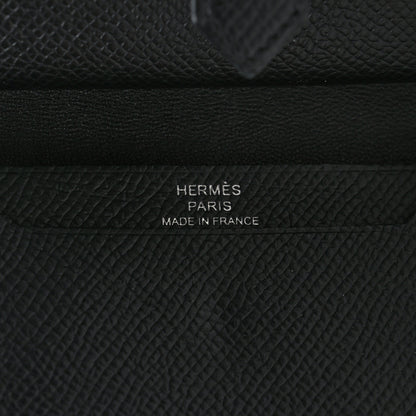 Hermes Epsom Mini Bearn Wallet Black 6 of 7