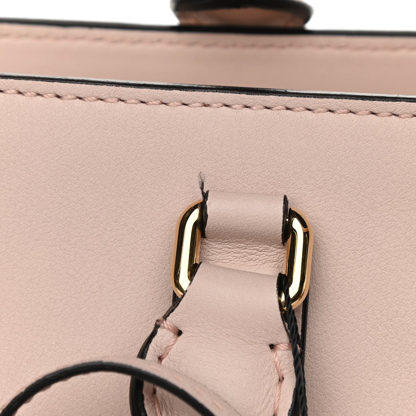 Calfskin Small Skull Padlock Zip Around Tote Teint