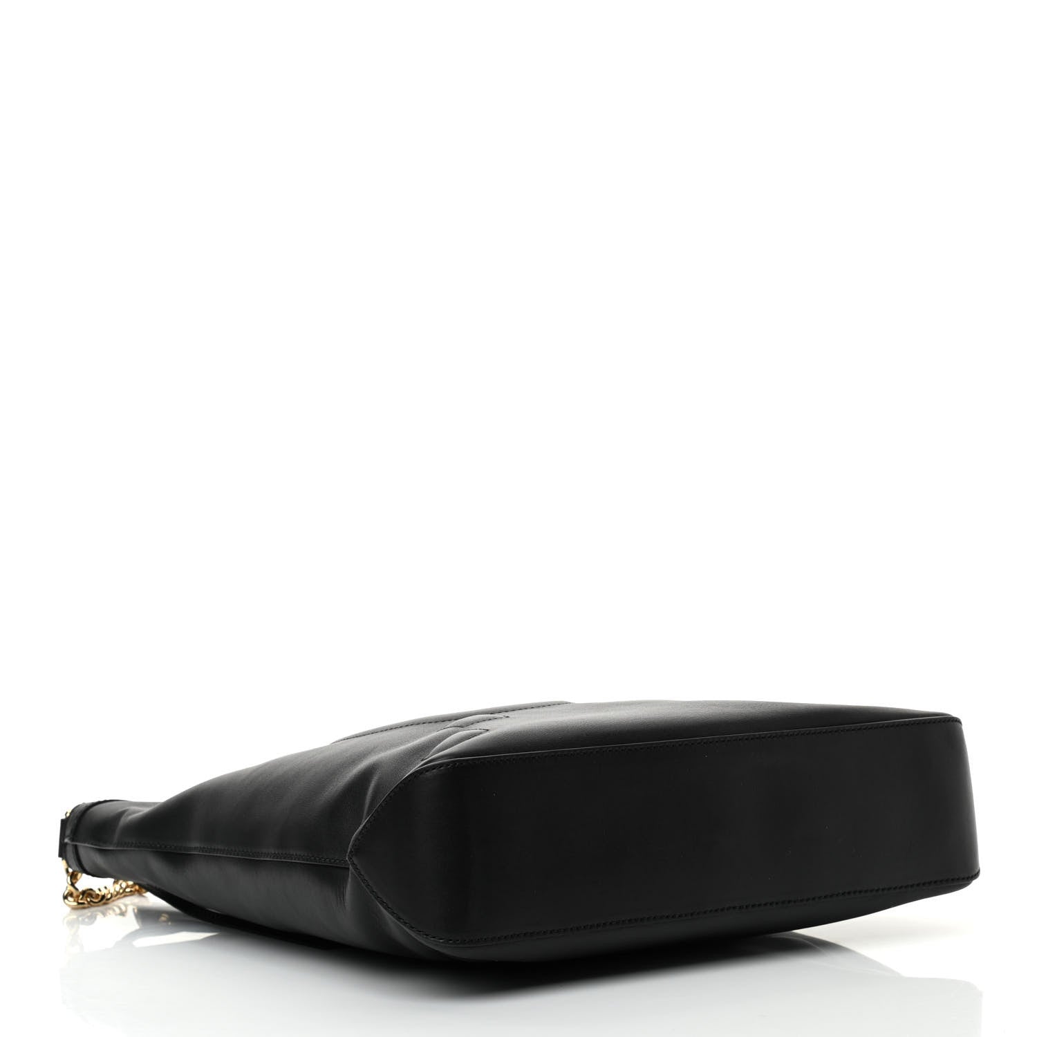 Gucci Apollo Calfskin GG Dadini Embroidered Chain Hobo Black 3 of 9