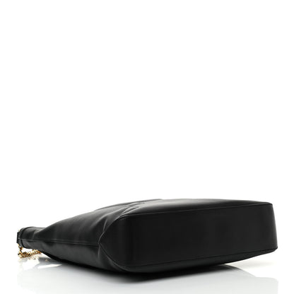 Gucci Apollo Calfskin GG Dadini Embroidered Chain Hobo Black 3 of 9