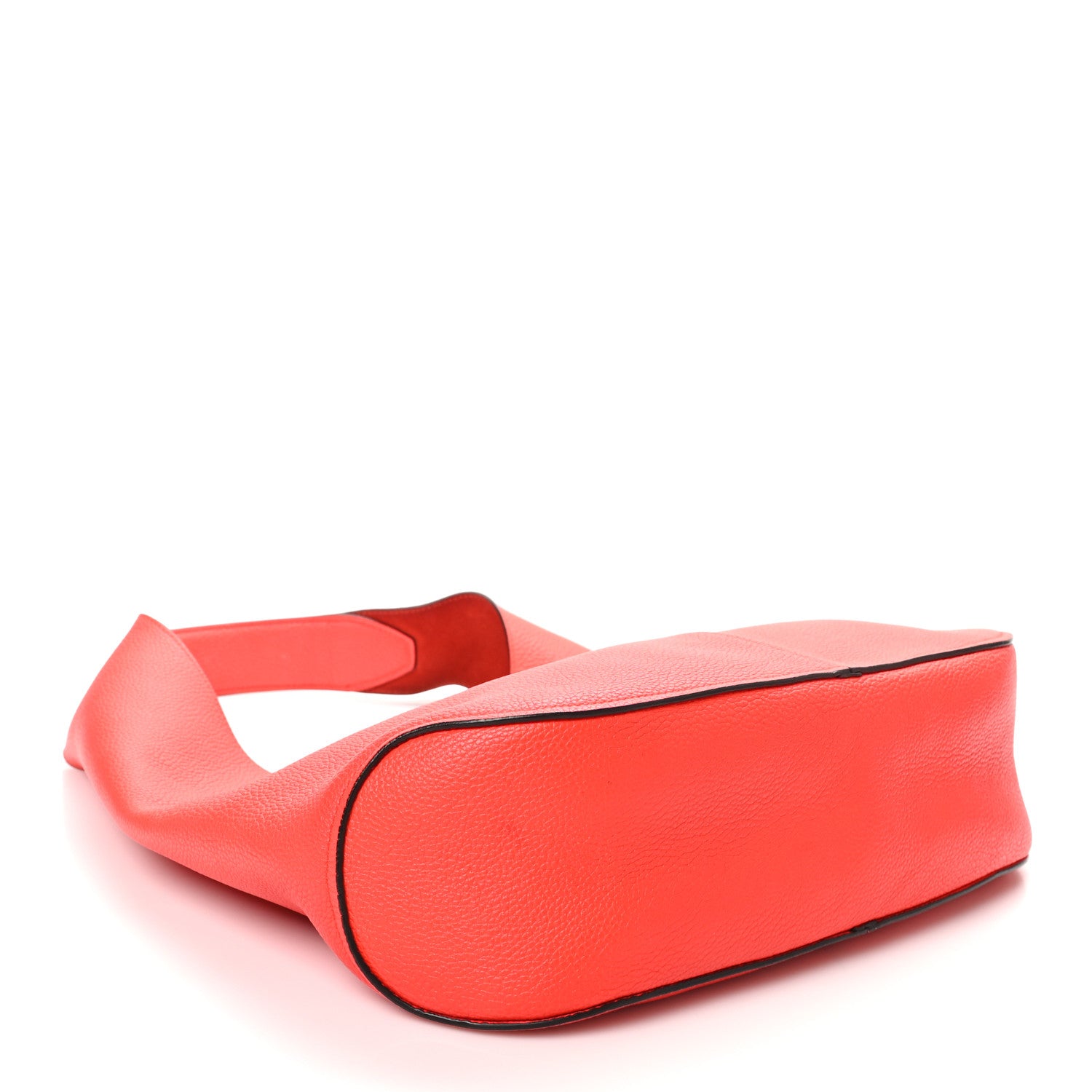 Salvatore Ferragamo Calfskin Gancini Margot Hobot Candy Apple Red 4 of 9