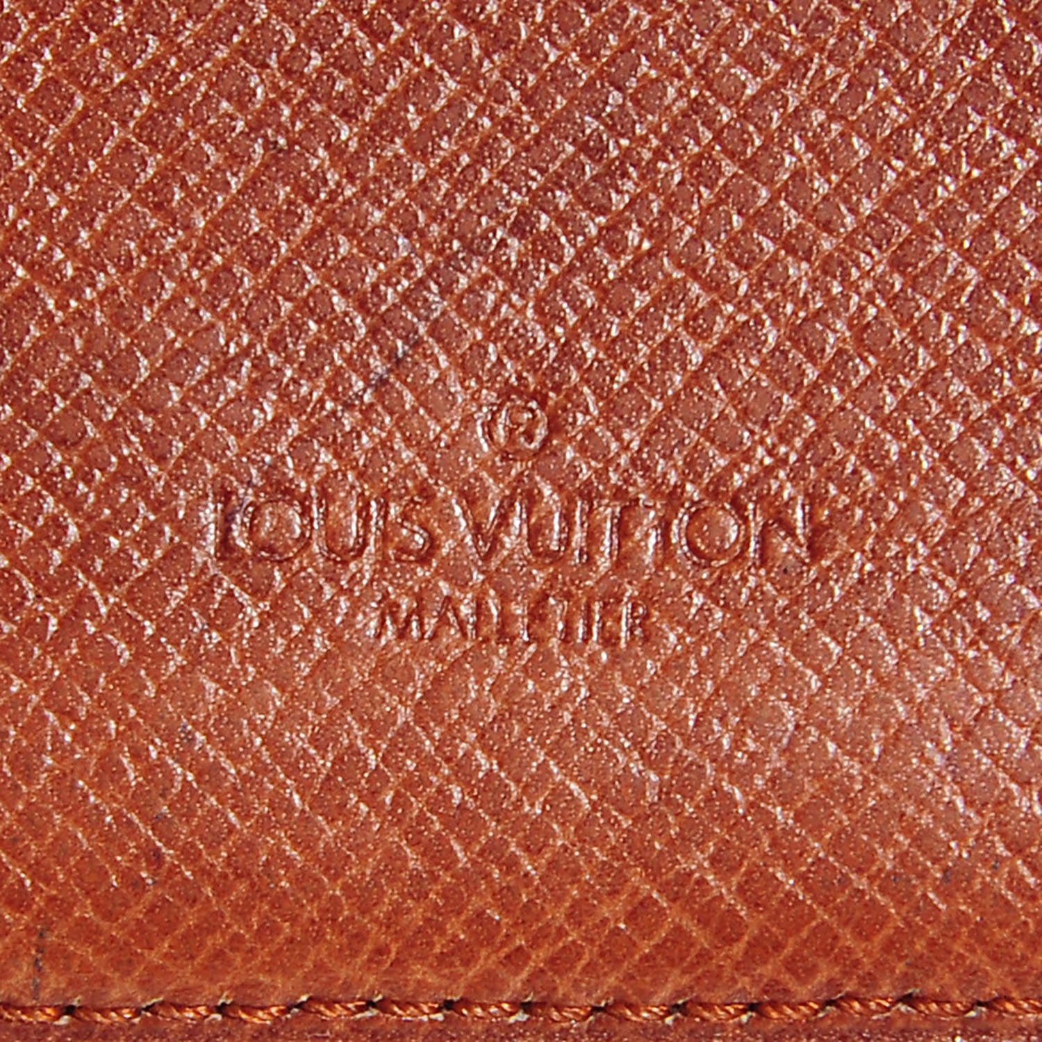 Louis Vuitton Monogram Simple Checkbook Holder Wallet 6 of 7