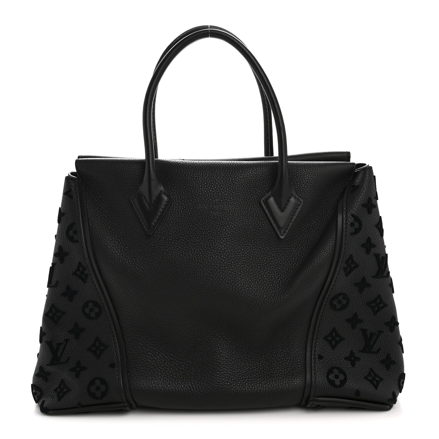 Louis Vuitton Veau Cachemire Tote W PM Black 1 of 14