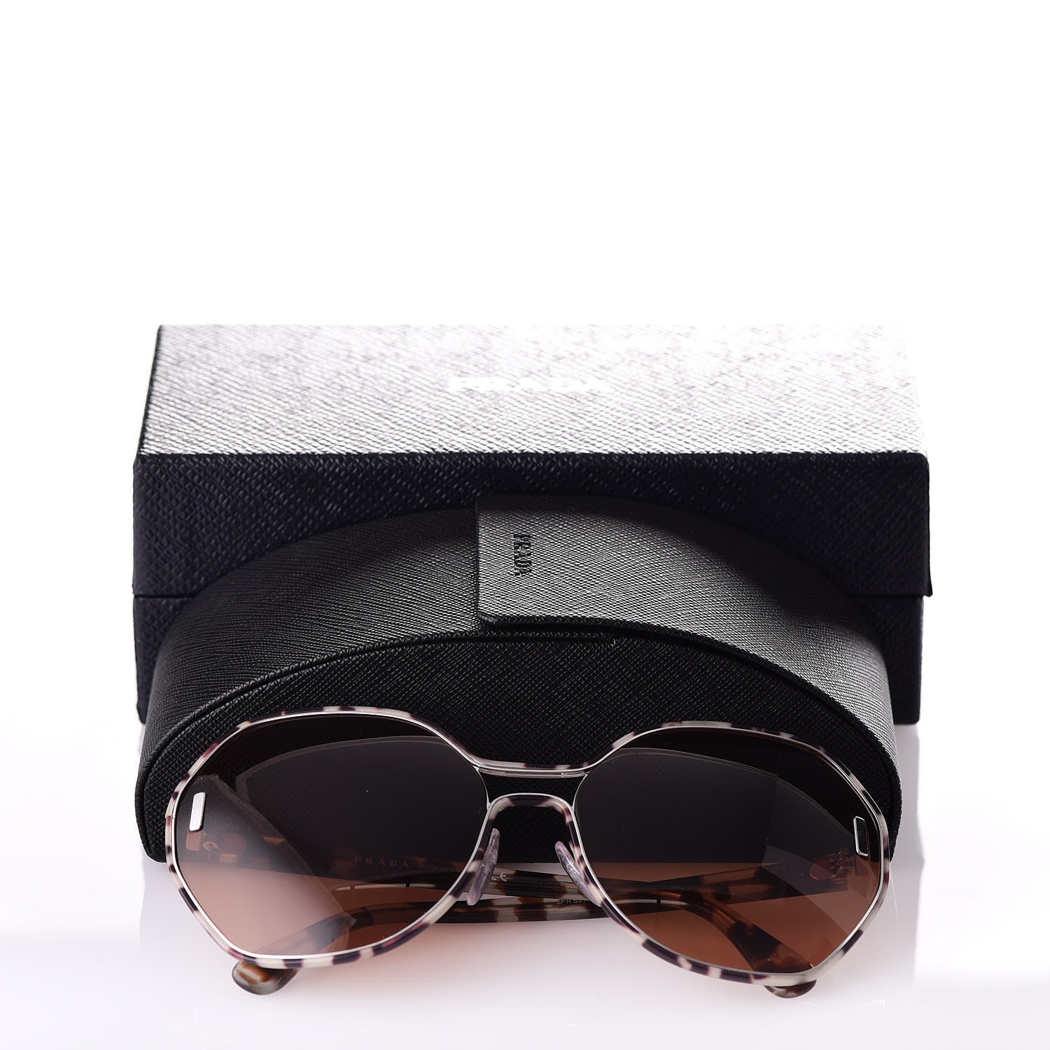 Prada Oversized Retro Sunglasses SPR 53T Tortoise 7 of 7