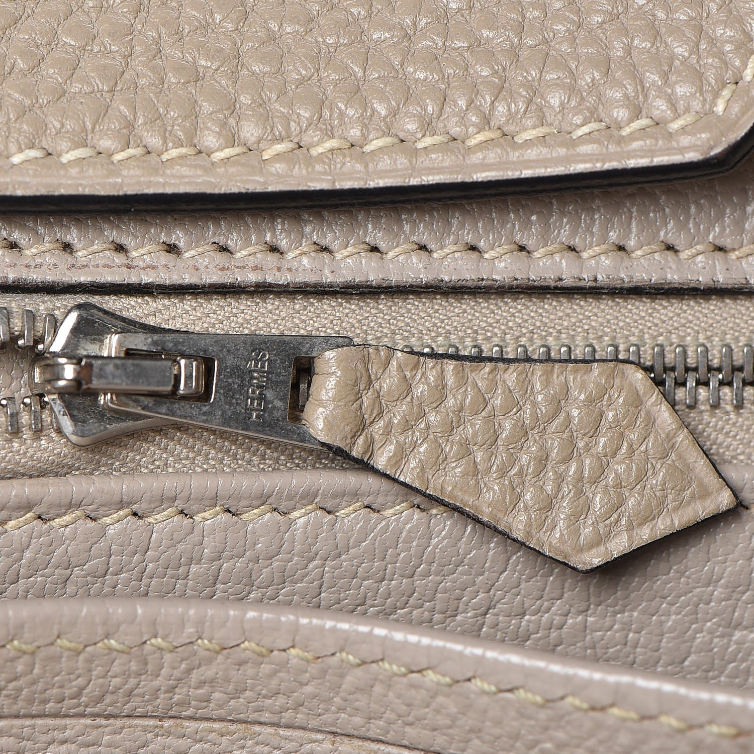 Hermes Taurillon Clemence Birkin 40 Gris Tourterelle 20 of 33