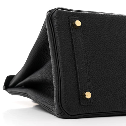 Hermes Togo Birkin 30 Black 9 of 11