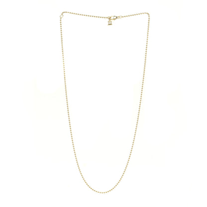 Temple St. Clair 18K Yellow Gold Ball Chain Necklace 18" 3 of 5