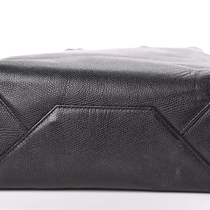 Celine Grained Calfskin Small Vertical Cabas Black 20 of 20