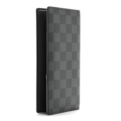 Louis Vuitton Damier Graphite Brazza Wallet 3 of 9