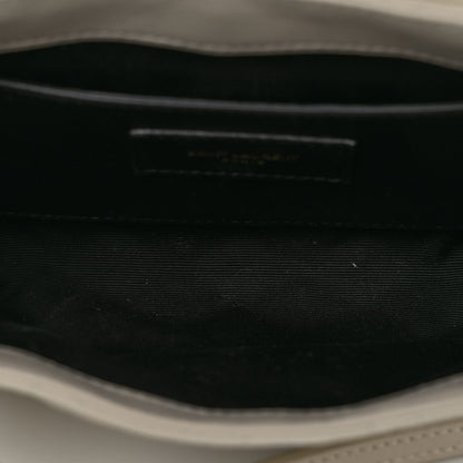 Saint Laurent Lambskin Quilted Monogram Mini Nolita Blanc Vintage 5 of 10