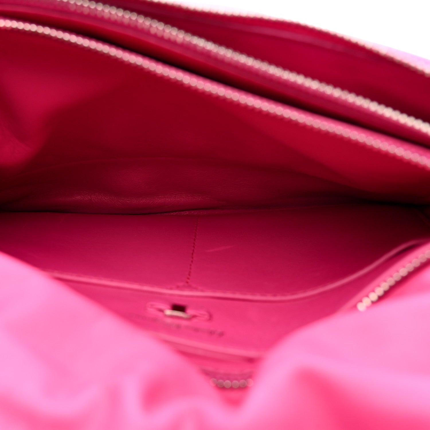 Salvatore Ferragamo Calfskin Small Viva Bow Shoulder Bag Hot Pink 6 of 11