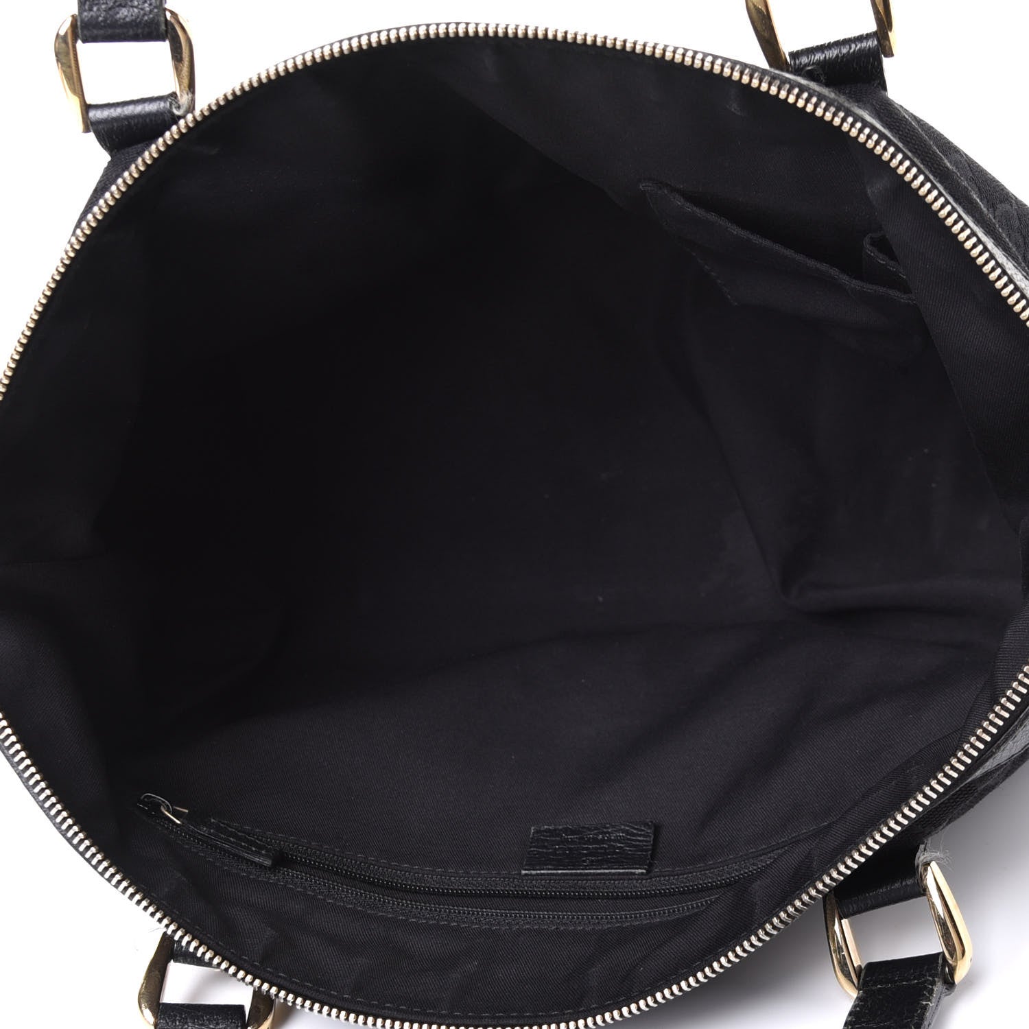 Gucci Monogram Medium Abbey Tote Black 4 of 5