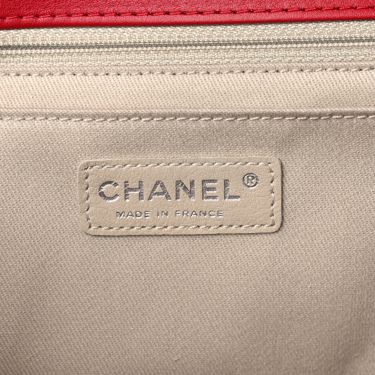 Calfskin Quilted In The Business Flap Bag Red
