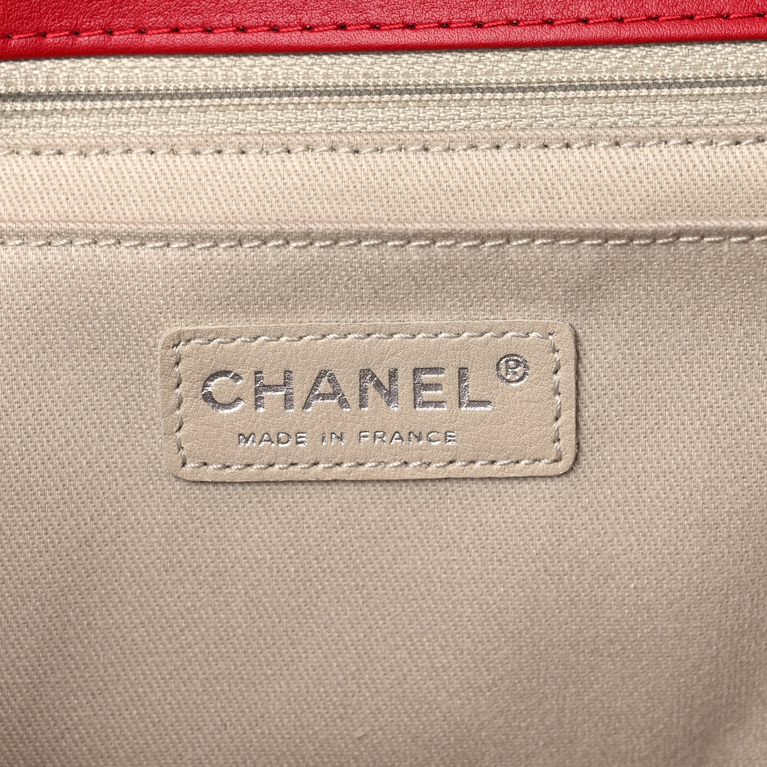 Chanel Calfskin Quilted In The Business Flap Bag Red 6 of 10