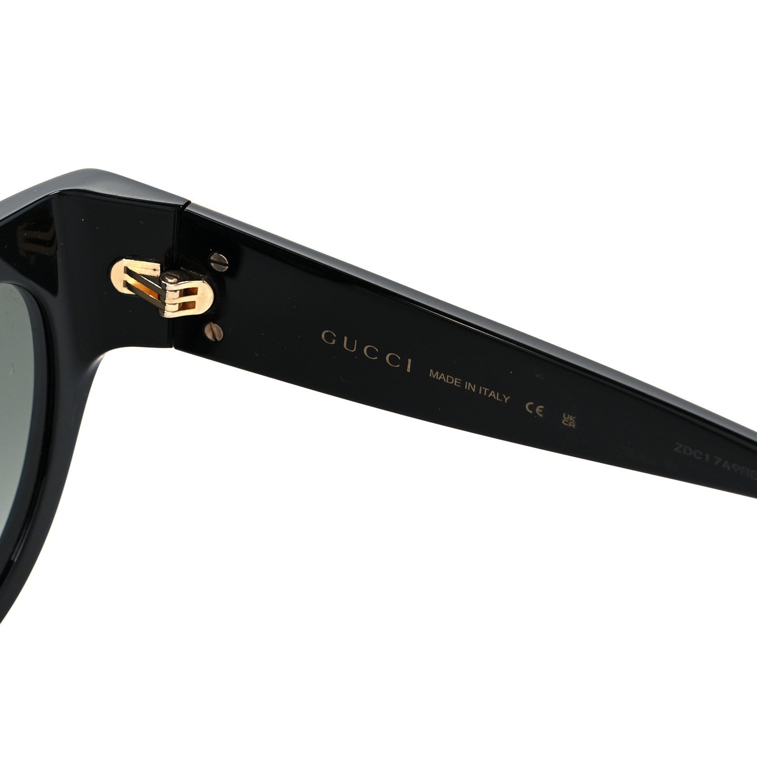 Gucci Acetate Cat Eye GG1408S Sunglasses Black 6 of 8