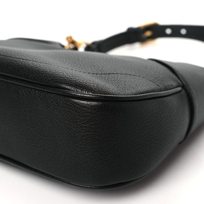 Gucci Goatskin Small Aphrodite Shoulder Bag Black 10 of 11