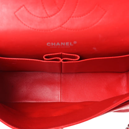 Chanel Caviar Quilted Jumbo Double Flap Red 5 of 13