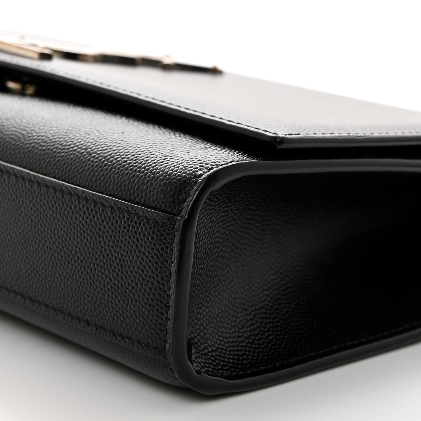 Grain De Poudre Medium Classic Monogram Kate Satchel Black