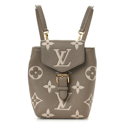 Louis Vuitton Empreinte Monogram Giant Tiny Backpack Tourterelle Cream 1 of 10