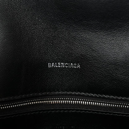 Balenciaga Metallic Calfskin Downtown Chain Shoulder Bag XS Silver 6 of 15