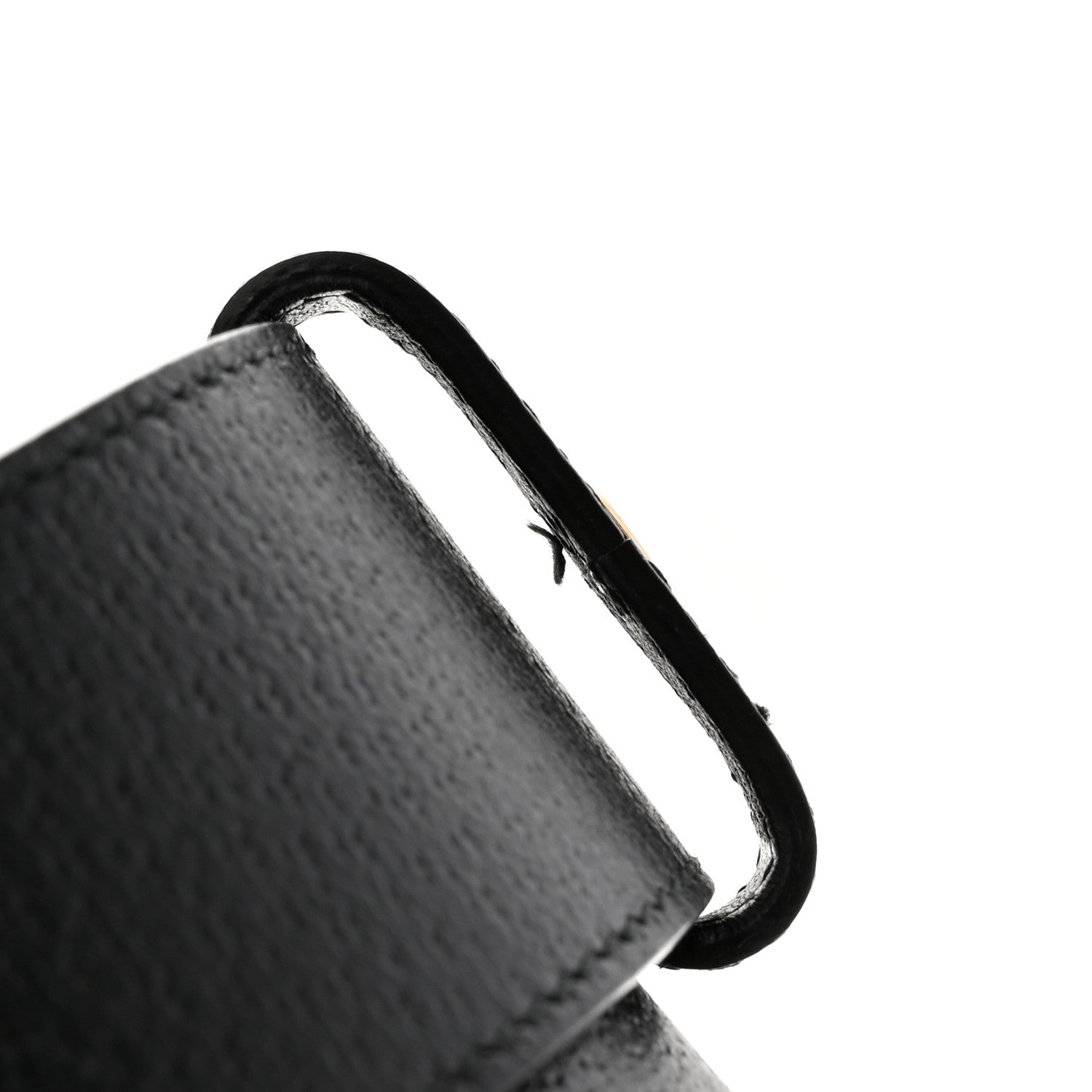 Gucci Textured Calfskin Double G 40mm Belt 100 40 Black 8 of 8