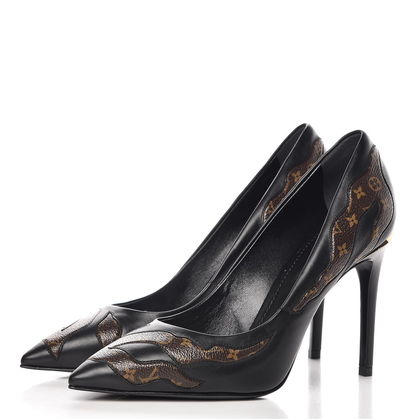 Calfskin Monogram Hypnotic Pumps 38.5 Black