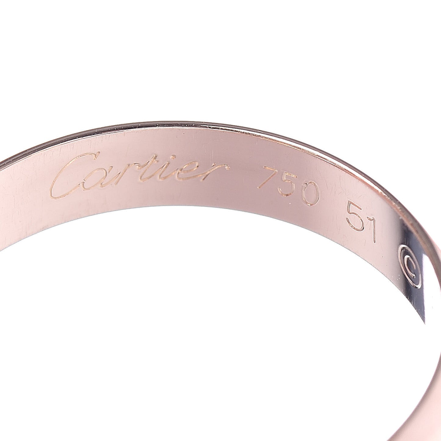 18K Pink Yellow White Gold Classic Trinity Ring 51 5.75