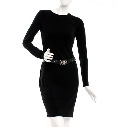 Chanel Calfskin CC Boy Skinny Belt 90 36 Black 2 of 6