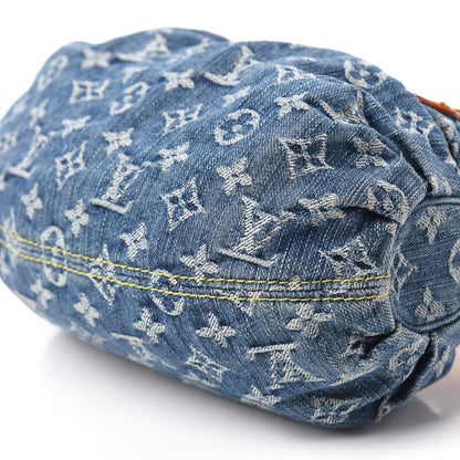 Louis Vuitton Monogram Denim Pleaty Blue 7 of 10