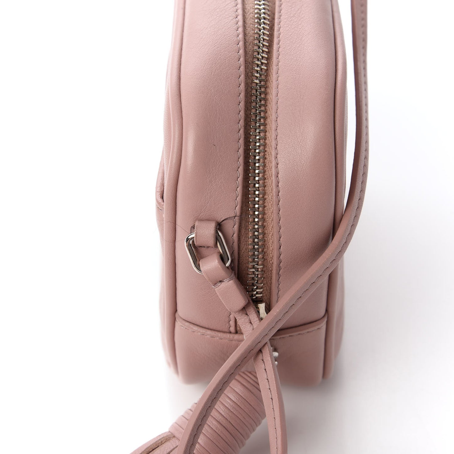 Nappa Monogram Blogger Bag Dusty Rose