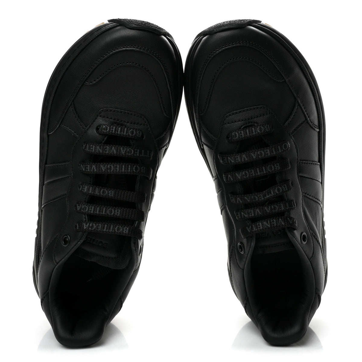 Calfskin Womens The Speedster Sneakers 39.5 Black