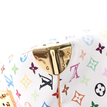 Louis Vuitton Monogram Multicolor Speedy 30 White 7 of 14