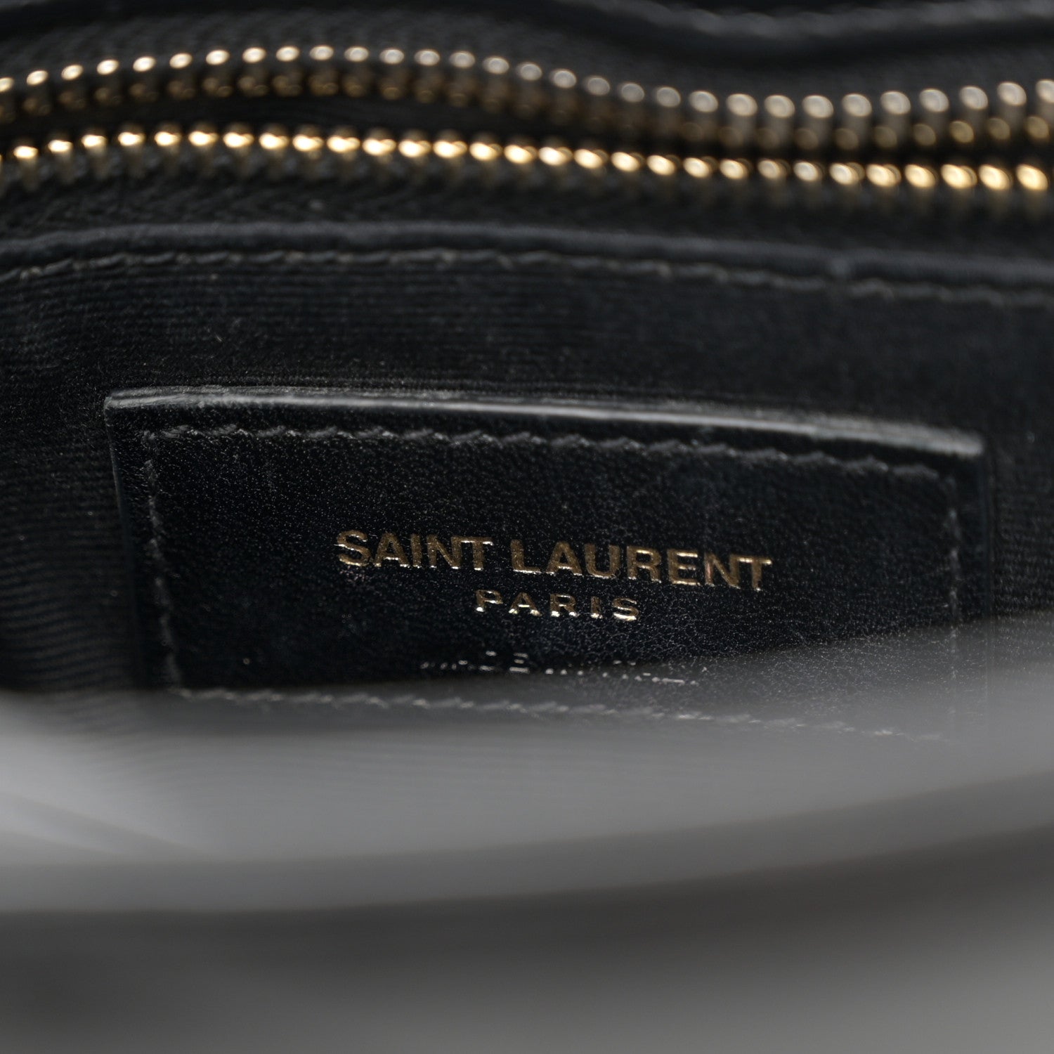 Saint Laurent Calfskin Y Quilted Monogram Toy Loulou Crossbody Bag Black 7 of 12