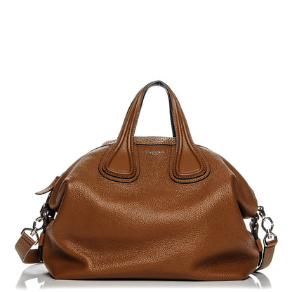 Givenchy Pebbled Calfskin Medium Nightingale Pony Brown 1 of 7