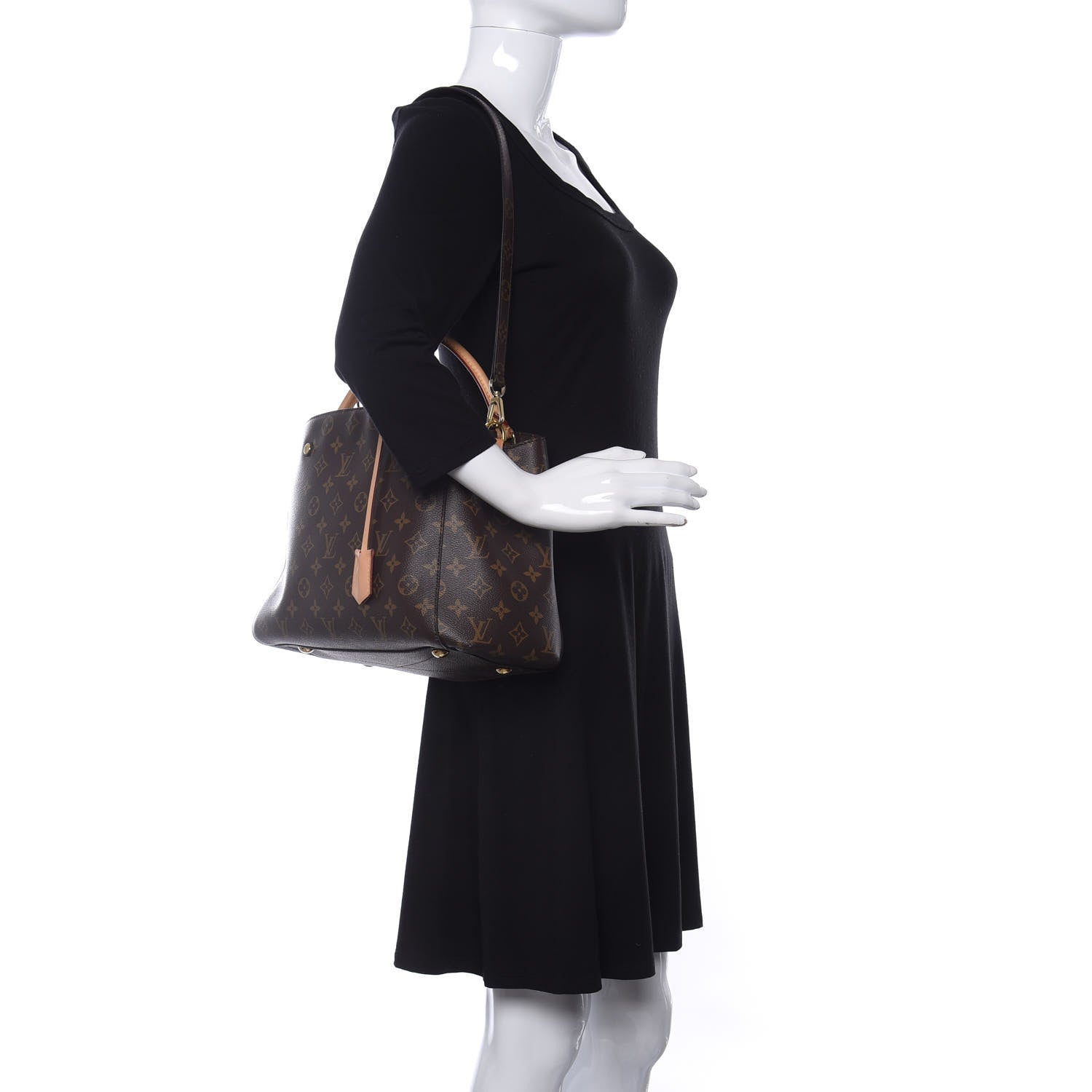 Louis Vuitton Monogram Montaigne MM 2 of 12