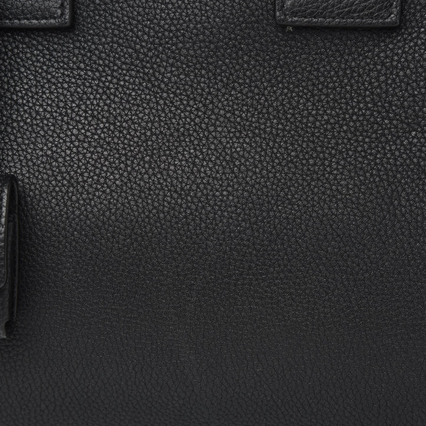Grained Calfskin Small Supple Sac De Jour Black