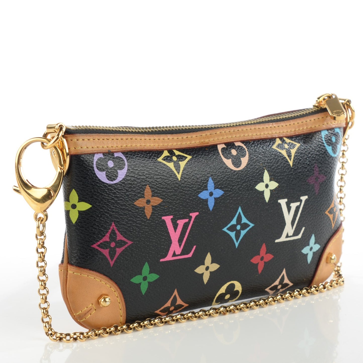 Monogram Multicolor Pochette Milla MM Black