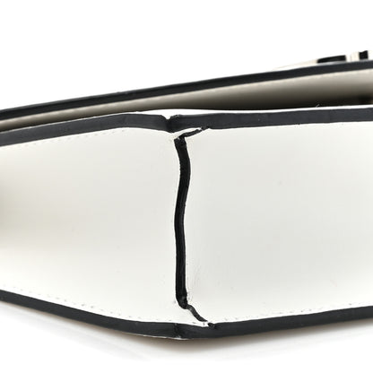 Christian Louboutin Calfskin Loubi54 Crossbody Clutch White 9 of 15