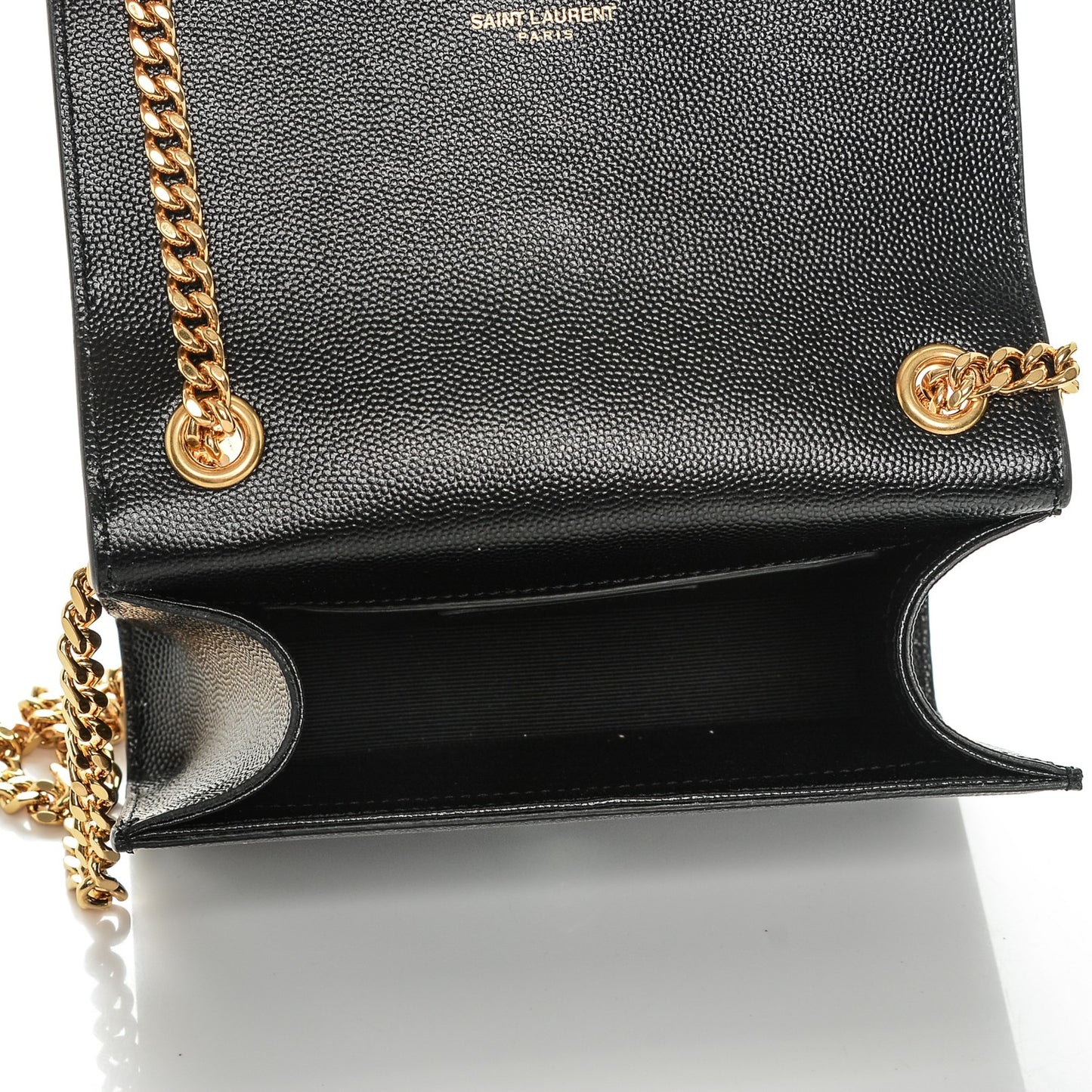 Grain De Poudre Small Monogram Kate Satchel Black