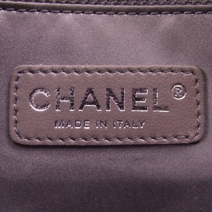 Chanel Patent Camelia Quilted Jumbo Flap 7 of 12