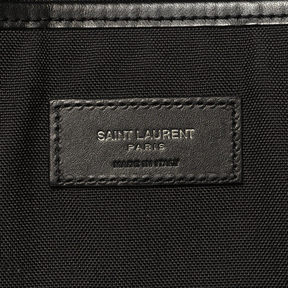 Saint Laurent Calfskin City Backpack Black 6 of 9
