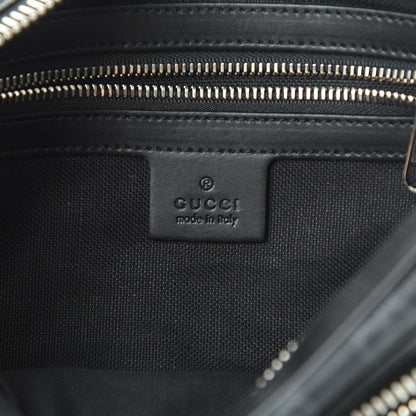Gucci Soft GG Supreme Monogram Web Belt Bag Black Grey 6 of 12