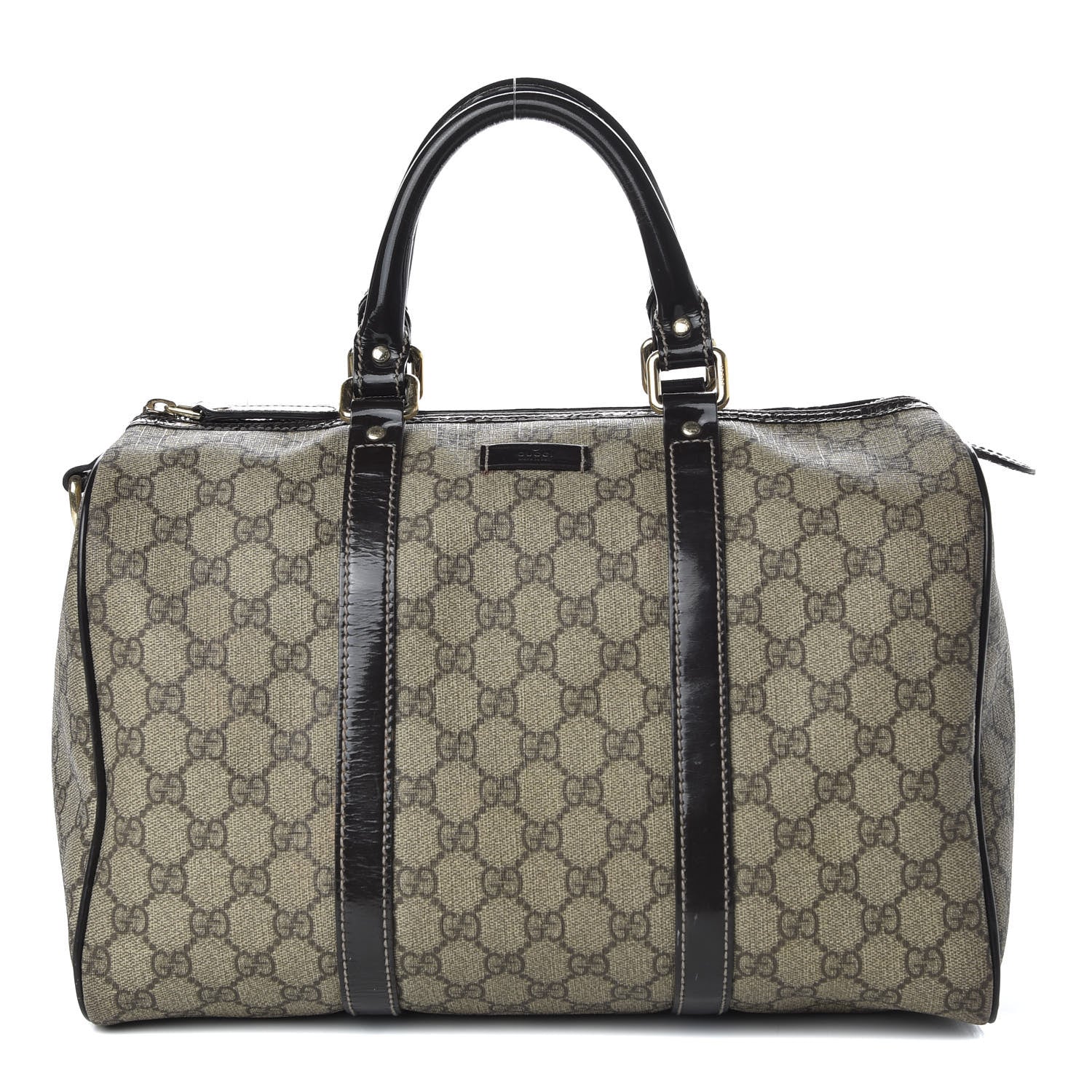 Gucci GG Plus Monogram Medium Joy Boston Dark Brown 1 of 10