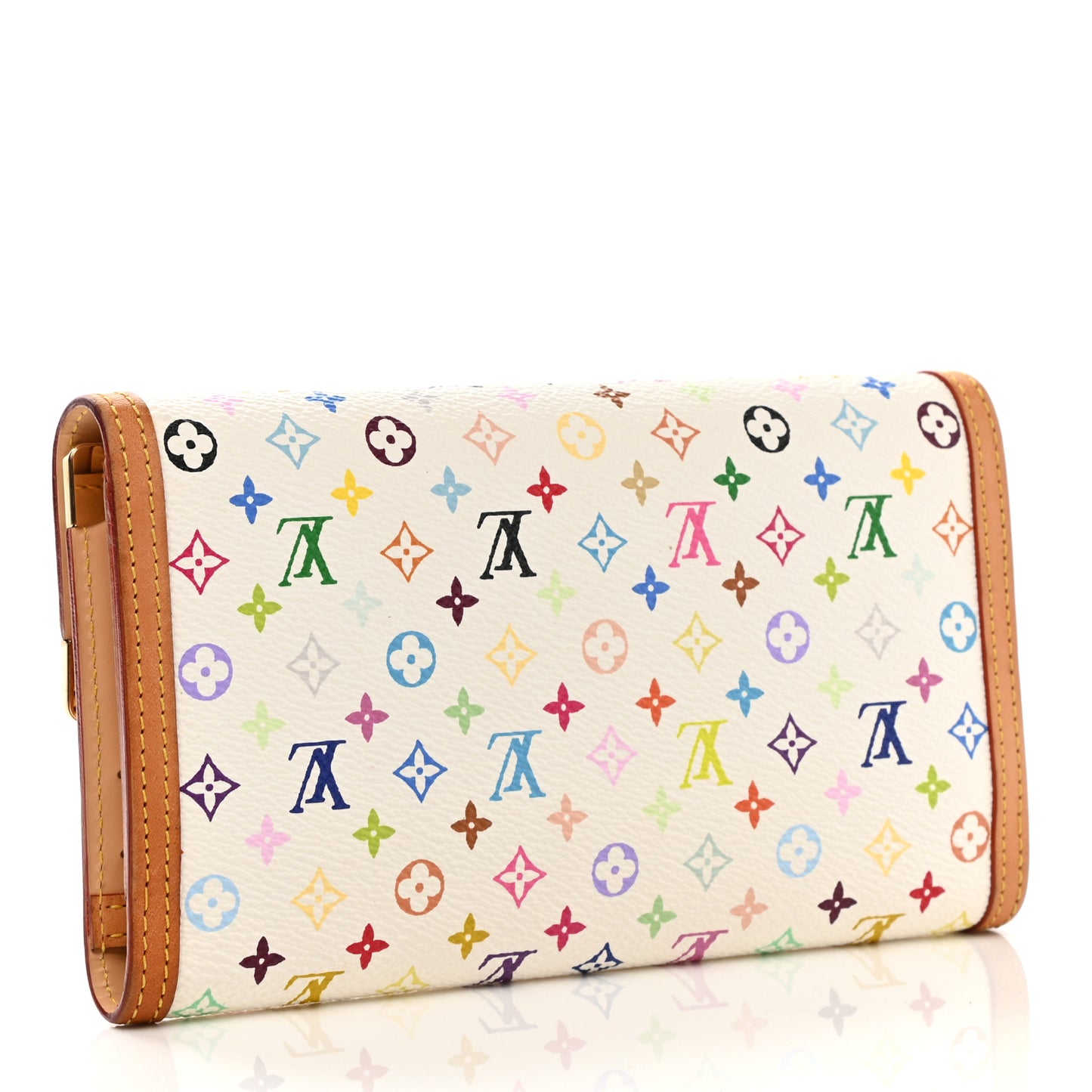 Monogram Multicolor Porte Tresor International Wallet White