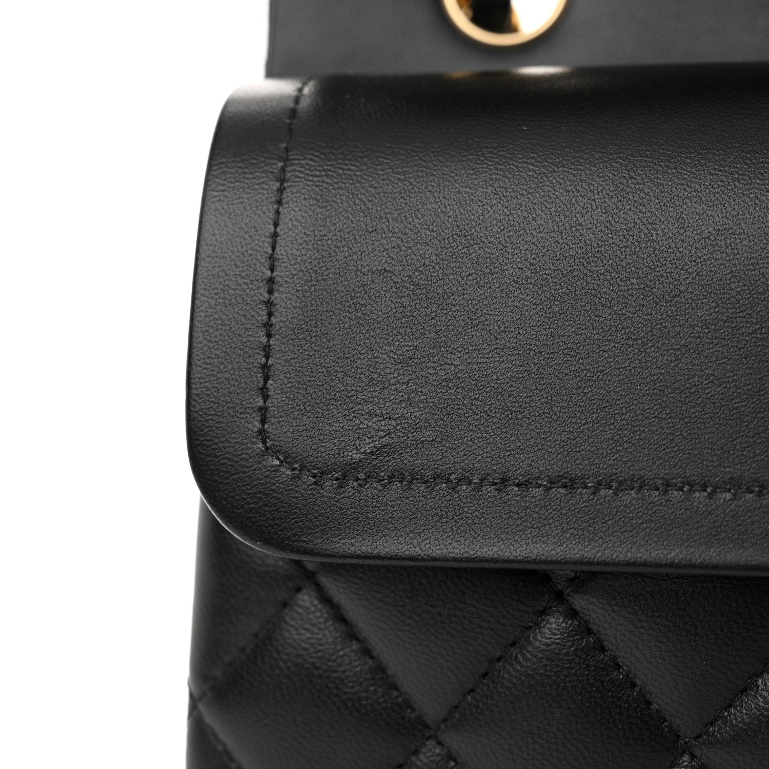 Chanel Lambskin Quilted Small Double Flap Black 11 of 11