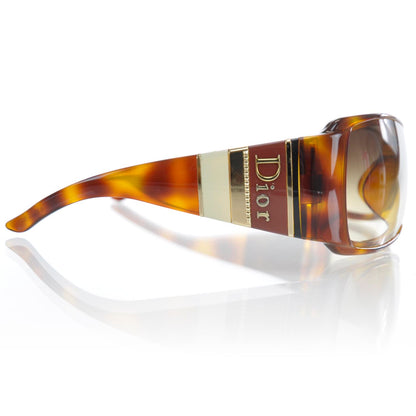Christian Dior Tortoise Stripes 2 Sunglasses 2 of 9