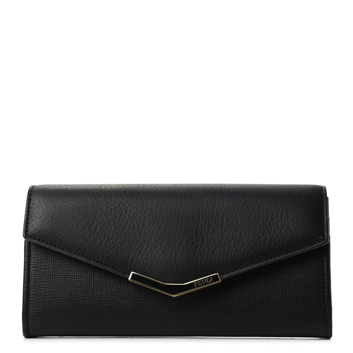 Vitello Elite Flamingo 2Jours Continental Wallet Black